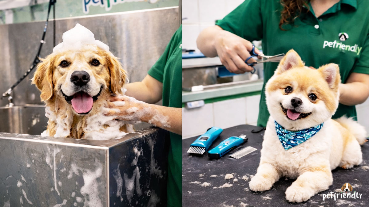 Banho e Tosa em Pinheiros: como dar banho em cachorro com medo e o que observar antes de escolher um serviço